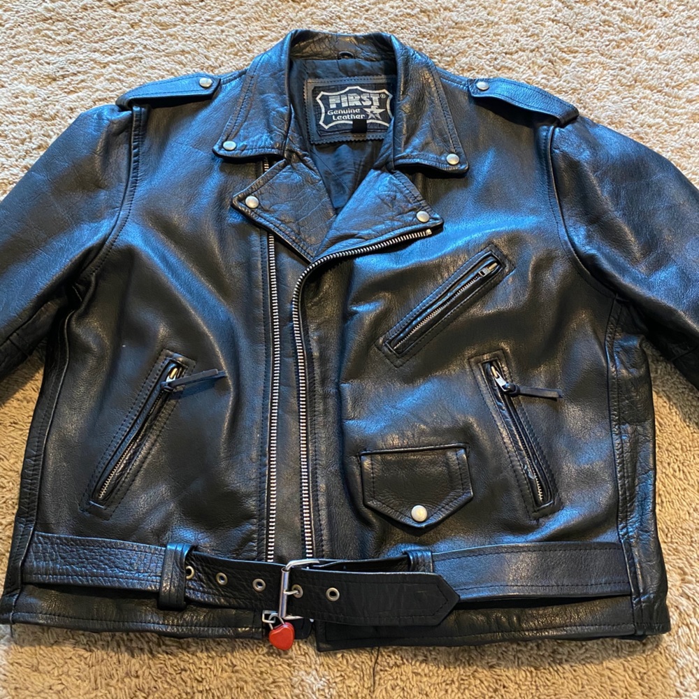 FIRST Genuine Leather Jacket